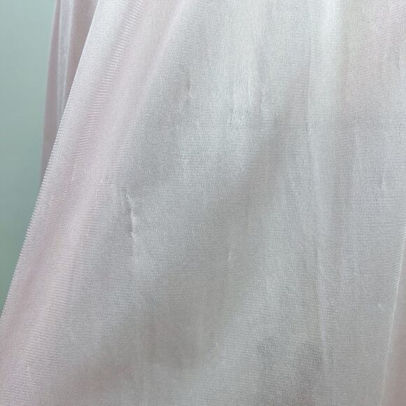 Vintage Baby Pink Lace Trim Long Nightgown NWT - Picture 7 of 10